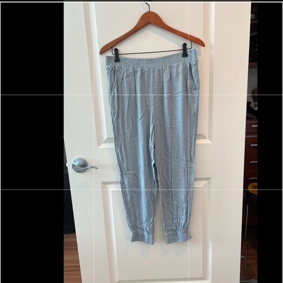 Greylin High-Rise Blue Jogger Pants - Picture 1 of 16